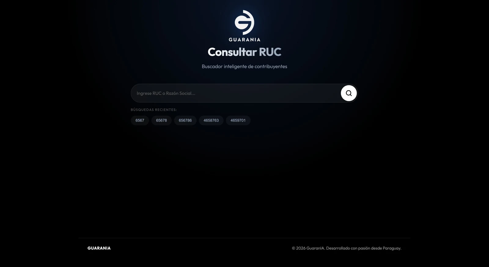 Consultor de RUC Paraguay
